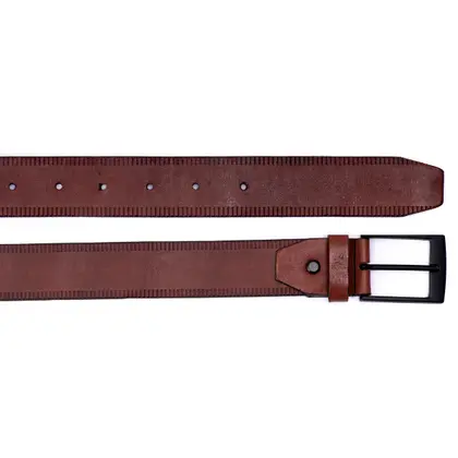 Imagem de Cinto de Couro Legitimo Masculino Social Artesanal Gurgel 1201 Dynasty