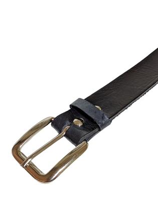 Imagem de Cinto De Couro Masculino Social Casual Fivela Metal