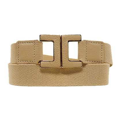 Imagem de Cinto de elástico largo feminino couro vestido camisa plus