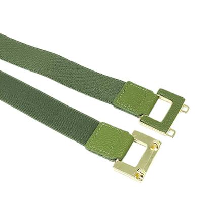 Imagem de Cinto de elástico largo feminino couro vestido camisa plus