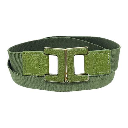 Imagem de Cinto de elástico largo feminino couro vestido camisa plus