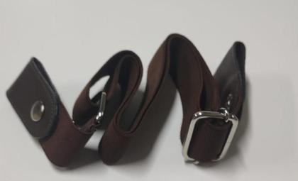 Imagem de Cinto de elástico sem fivela ajustável unissex feminino masculino plus