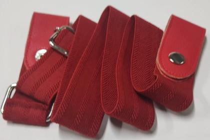 Imagem de Cinto de elástico sem fivela ajustável unissex feminino masculino plus