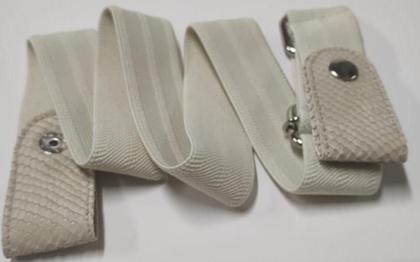 Imagem de Cinto de elástico sem fivela ajustável unissex feminino masculino plus