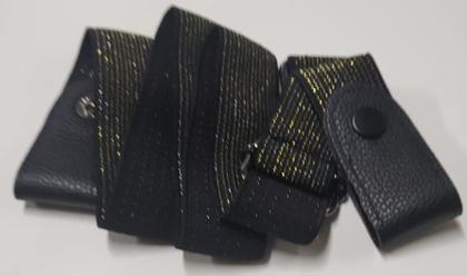 Imagem de Cinto de elástico sem fivela ajustável unissex feminino masculino plus