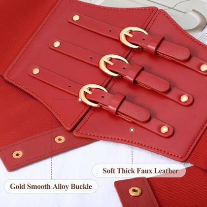 Imagem de Cinto de espartilho feminino JKEEMI, largo, elástico, elástico, cintura elástica