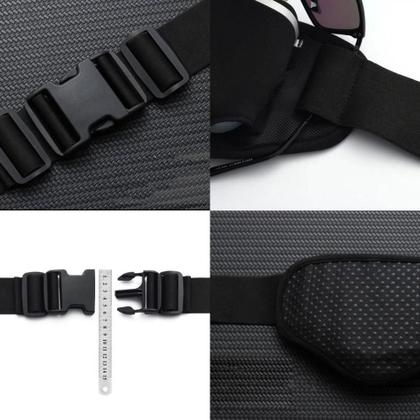 Imagem de Cinto De Hidratação Corrida Running Com 2 Garrafas E Pochete