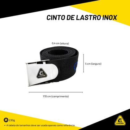Imagem de Cinto de Lastro Cressi Inox