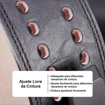 Imagem de Cinto De Musculação Cinturão Protetor Para Agachamento Academia E Exercício Funcional Profissional Treino Levantamento De Peso Fitness