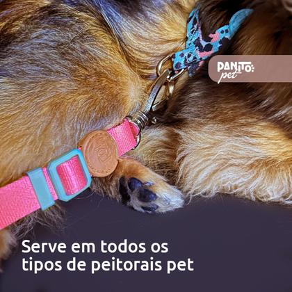 Imagem de Cinto De Segurança Pet Toh Adaptador Universal Ajustável Cães Gato Cachorro Transporte Carro Coleira