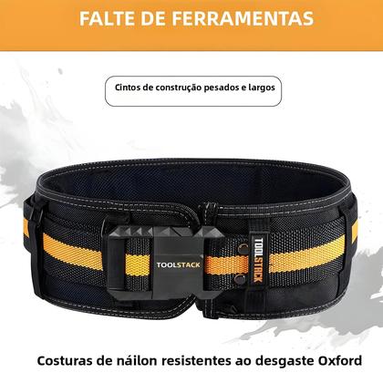 Imagem de Cinto De Trabalho Ajustável Em Tecido Oxford Resistente, Bolsa Protetora Universal Para Ferramentas