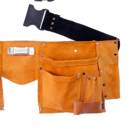Imagem de Cinto em Couro para Ferramentas com 11 Bolsos 9FT EDA