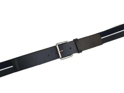 Imagem de Cinto em Elástico Masculino com Ponteira em Couro