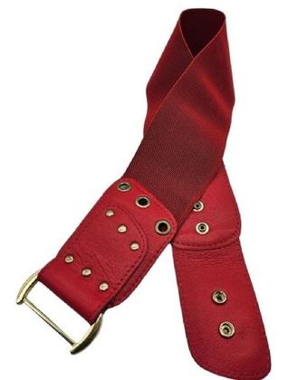 Imagem de Cinto Faixa Couro Elástico Acenturar Vestido Qualidad ED027