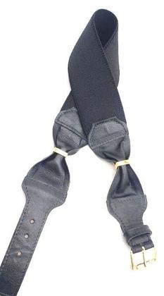 Imagem de Cinto Faixa Elástico Com Couro Feminino Vestido Saia SN778