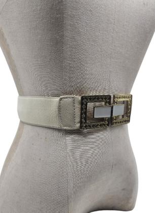 Imagem de Cinto faixa elástico couro acenturar vestido qualidade RW404