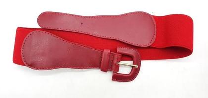 Imagem de Cinto faixa feminino elástico fivela encapada vestido ED201