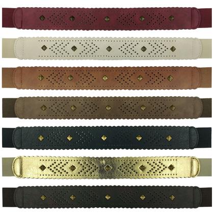 Imagem de Cinto Faixa Fino Feminino Com Elástico Usar Com Saia - CF76