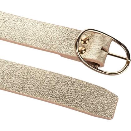 Imagem de Cinto Feminino Couro Clássico Fivela Metálica Trendy Moda Dk307 Dakota