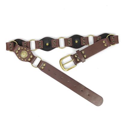 Imagem de Cinto Feminino Couro Pu Boho Chic Tendencia Moda Country Top