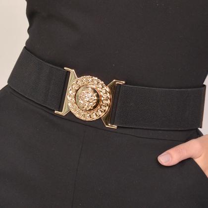 Imagem de Cinto Feminino Fashion Elástico Largo Luxo Solange