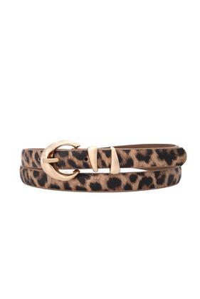 Imagem de Cinto Feminino oncinha onça animal print fivela blogueira