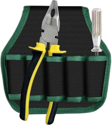 Imagem de Cinto ferramentas organizador cintura ajustável 5 bolsos tec