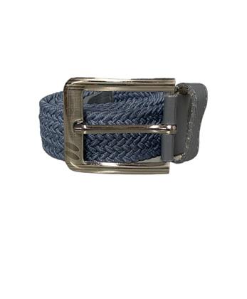 Imagem de Cinto Fivela Elástico Veste de 100cm à 150cm Preto Cinza