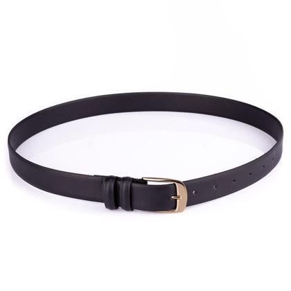 Imagem de Cinto largo de couro Thalia preto Feminino - tam. 90