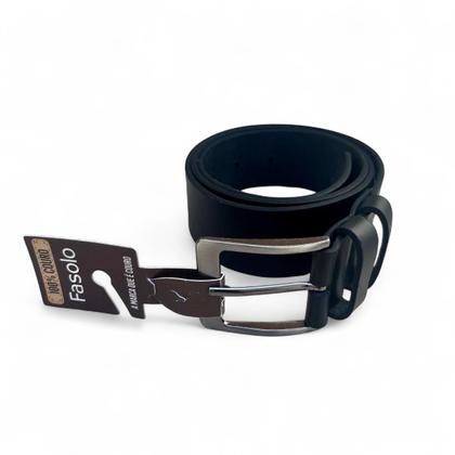 Imagem de Cinto Masculino Couro Legítimo Original Fasolo Casual