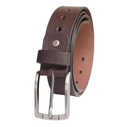 Imagem de Cinto Masculino Couro Legítimo Preto ou Marrom Marca BELLVOLPE
