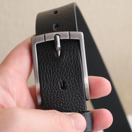 Imagem de Cinto Masculino Couro Legítimo Preto ou Marrom Marca BELLVOLPE