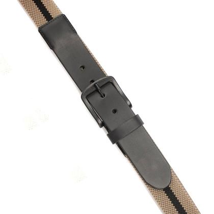 Imagem de Cinto Masculino de Couro Com Elástico Casual Presente