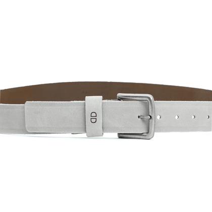 Imagem de Cinto Masculino Democrata Garage Couro Casual Largo Fivela Confortável Ajustável