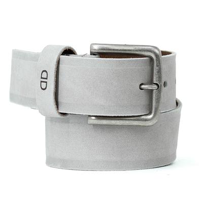 Imagem de Cinto Masculino Democrata Garage Couro Casual Largo Fivela Confortável Ajustável