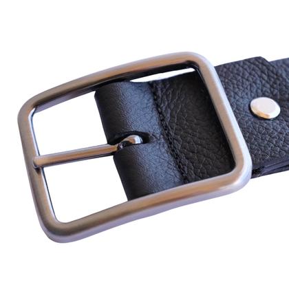 Imagem de Cinto Masculino Dupla Face Couro Legítimo Preto e Marrom Marca BELLVOLPE