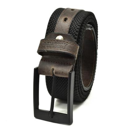 Imagem de Cinto Masculino Elástico Atrevidu's Fivela Preta Ajustável