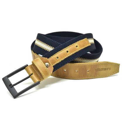 Imagem de Cinto Masculino Elástico Atrevidu's Fivela Preta Ajustável