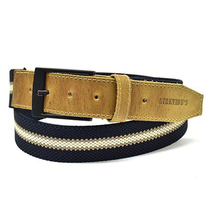 Imagem de Cinto Masculino Elástico Atrevidu's Fivela Preta Ajustável