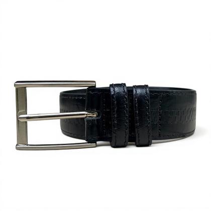 Imagem de Cinto Masculino Em Couro Original Fasolo Tresse Social