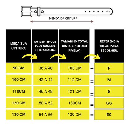 Imagem de Cinto Masculino Esportivo Couro Legítimo/elástico Ajustavél