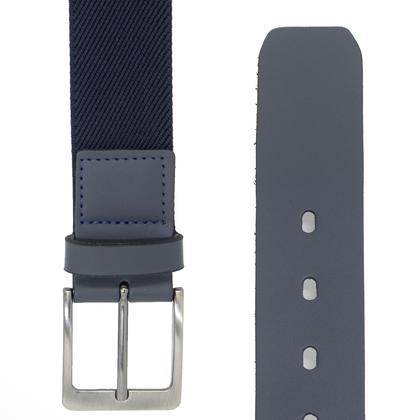 Imagem de Cinto Masculino Fasolo Casual Largo Elástico Couro Legítimo Comfort