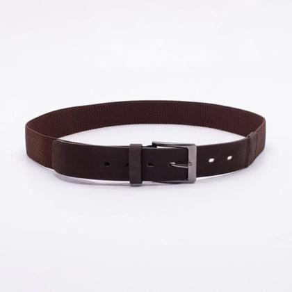 Imagem de Cinto Masculino Fasolo Couro Elastico G188 Marrom
