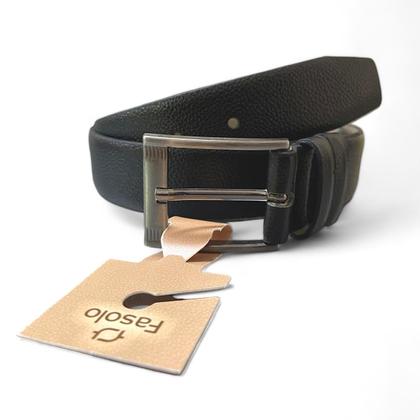 Imagem de Cinto Masculino Fasolo Couro Legítimo Social