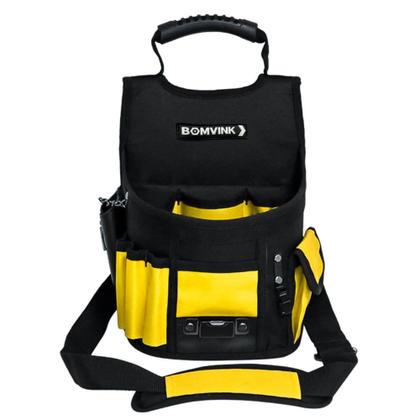 Imagem de Cinto Organizador de Ferramentas com Alça Removível e Bolsos - Bomvink