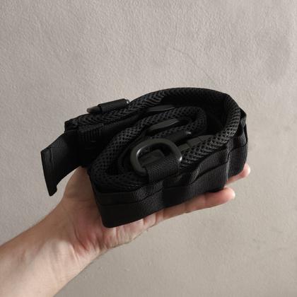 Imagem de Cinto P/ Porta Lente Fotográficas em Nylon Com Divisões Pendurar Equipamentos Cintura