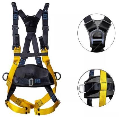 Imagem de Cinto Paraquedista 3 Pontos - Regulagem Total Lombar - CA: 36376 - REF: AT 7015 A3A - ATHENAS