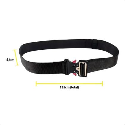 Imagem de Cinto Tático Com Fivela De Engate Macio Para Homens E Mulher