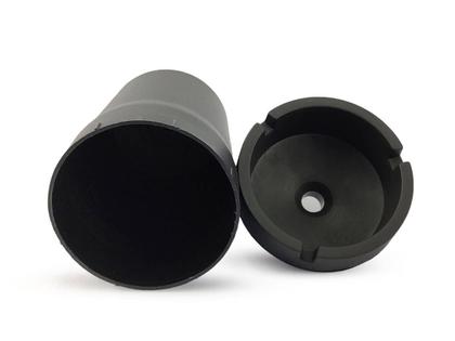 Imagem de Cinzeiro Automotivo Portátil Para Carro Tipo Copo Butt Bucket Preto Sem Fumaça Fácil Limpeza Automotivo