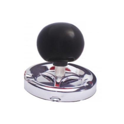 Imagem de Cinzeiro Ceramica Com Reservatório Proibido Fumar Preto